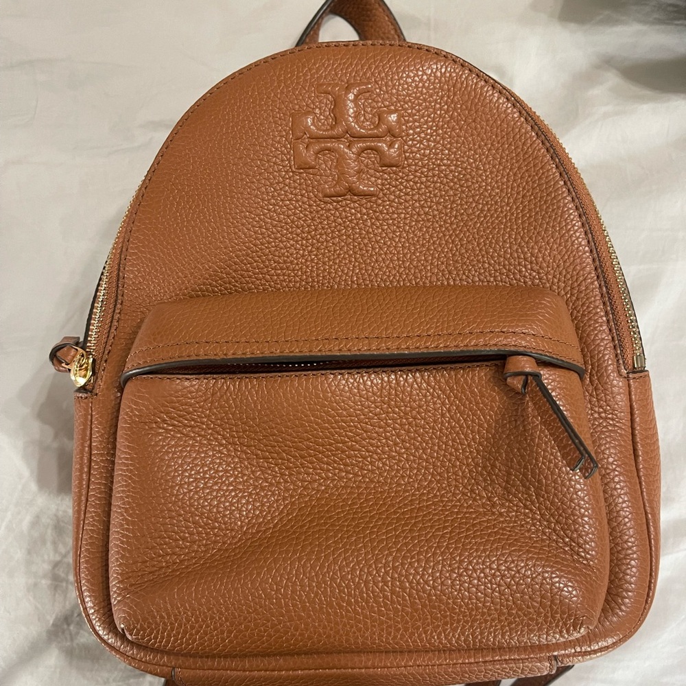Tory Burch leather backpack